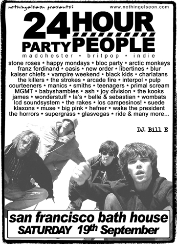 24 Hour Party People poster, 19 September 2009
