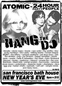 New Year's Eve poster 2008/2009